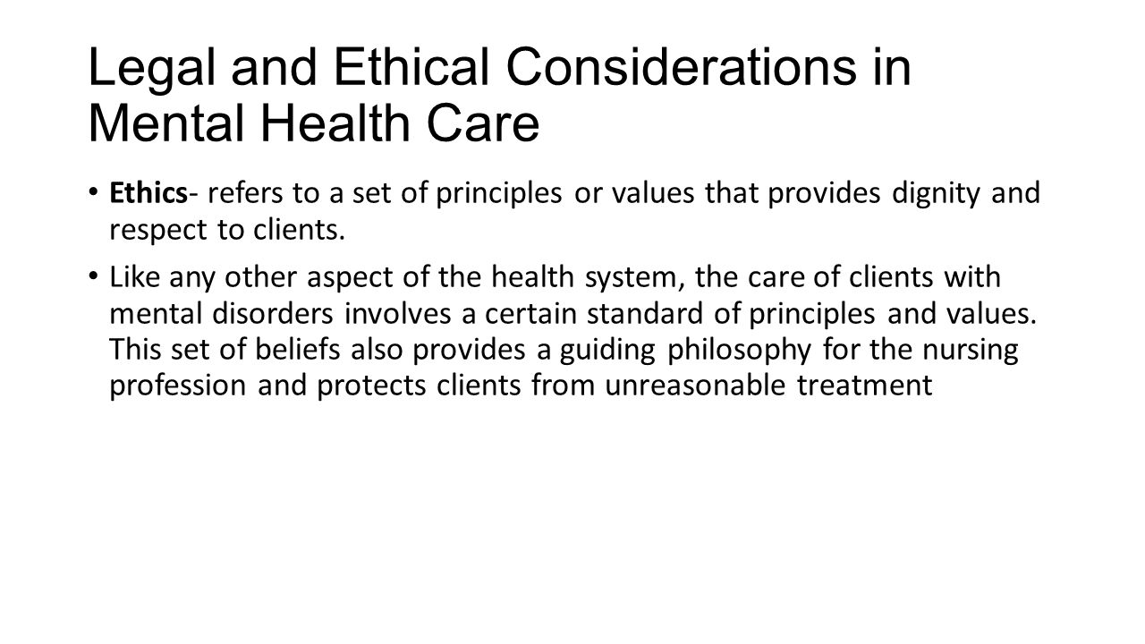 Ethical systems in nursing